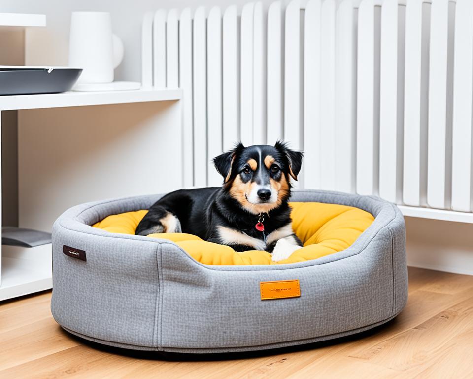 Ergonomisches Hundebett