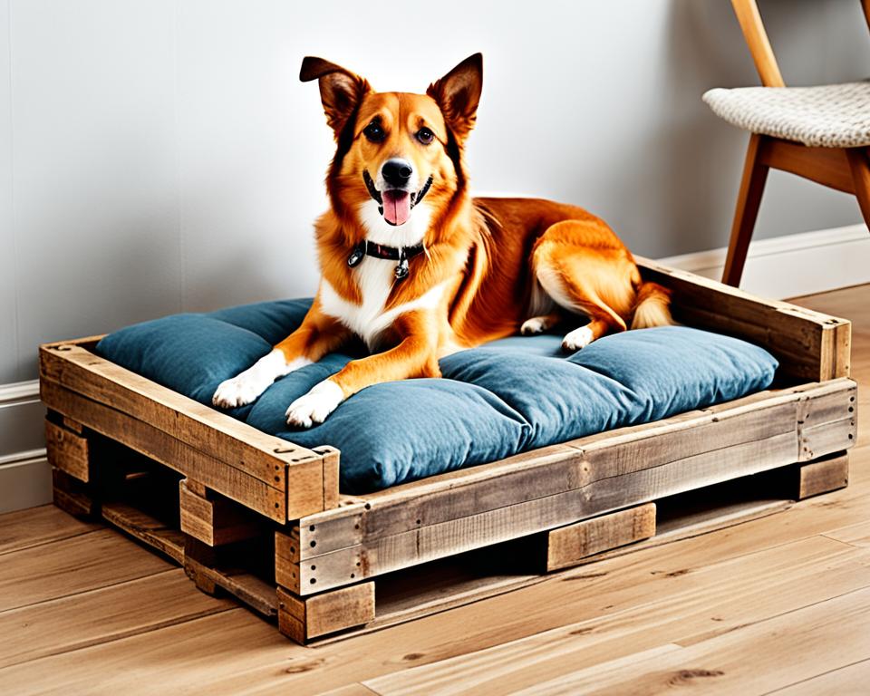 Hundebett aus Paletten