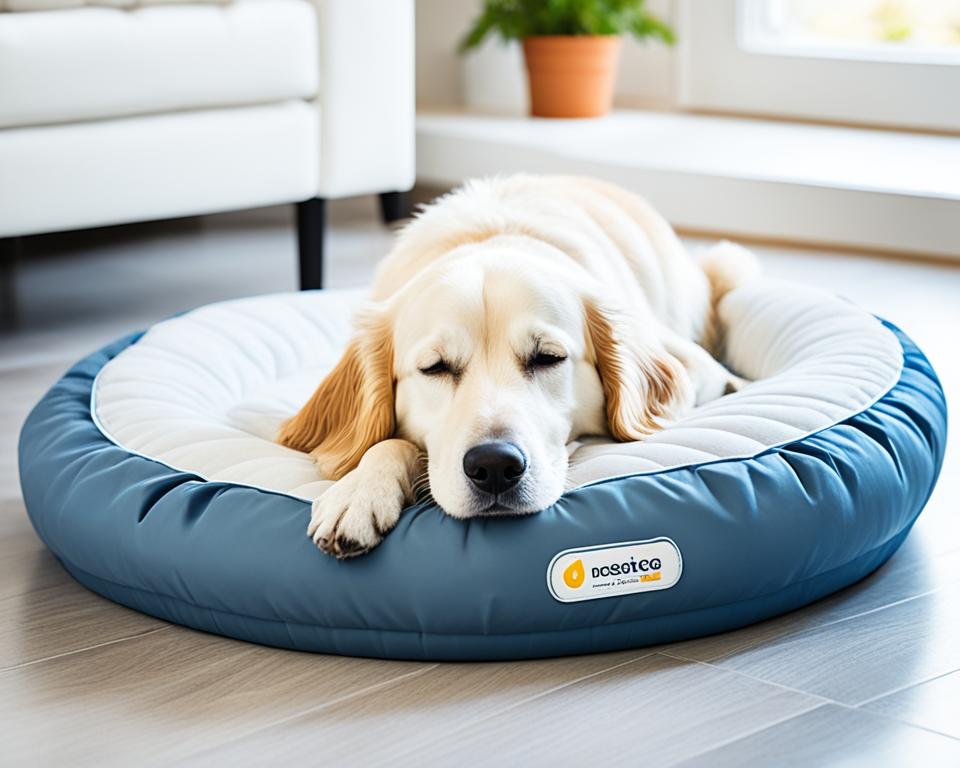 Wasserbett für allergische Hunde