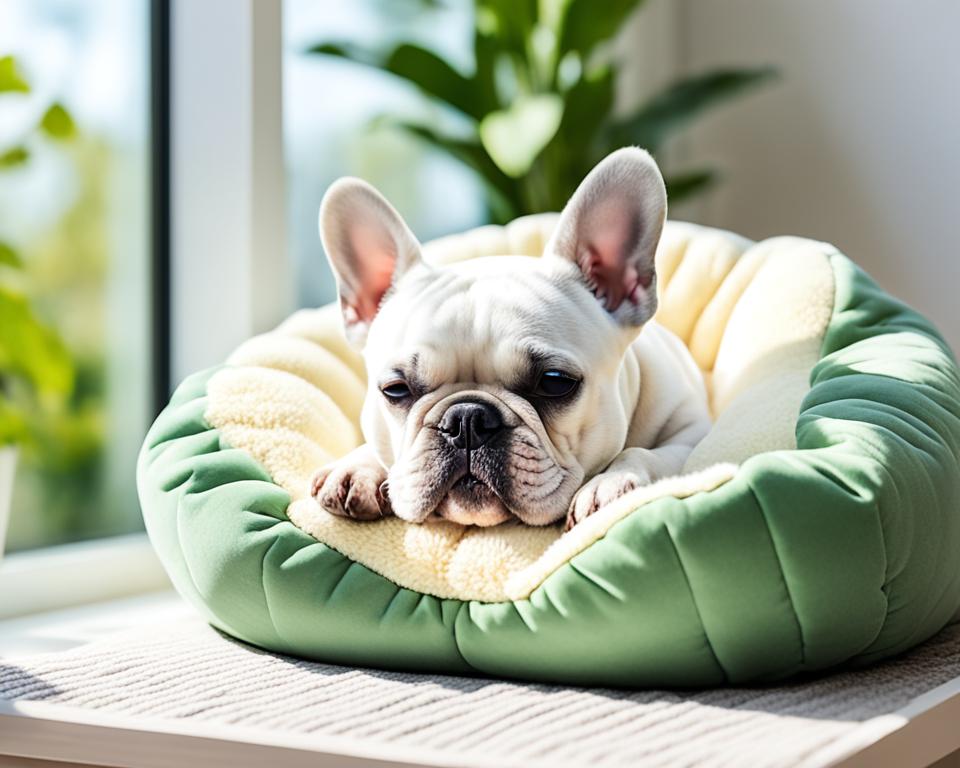 französische bulldogge hundebett