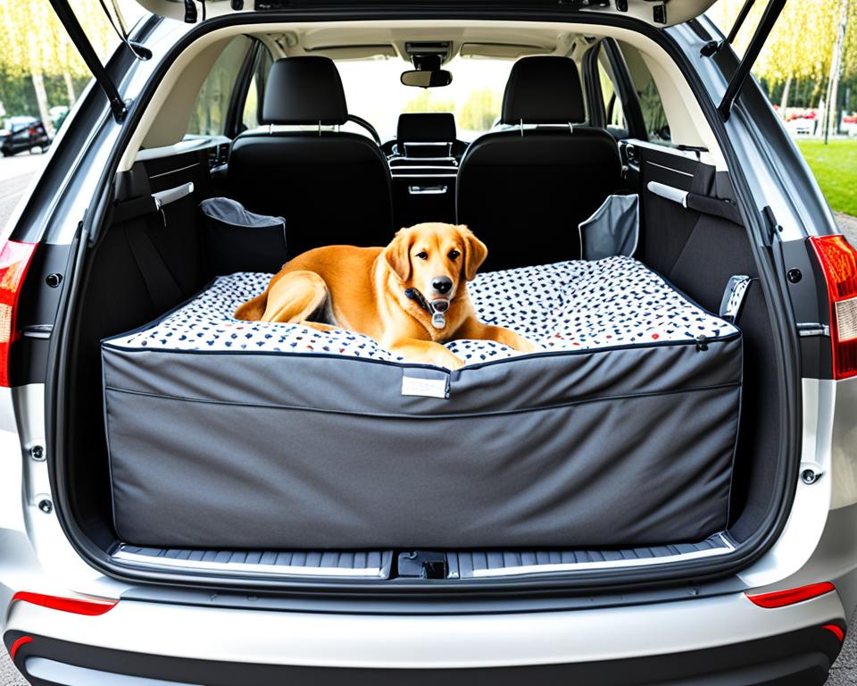 hundebett auto kofferraum