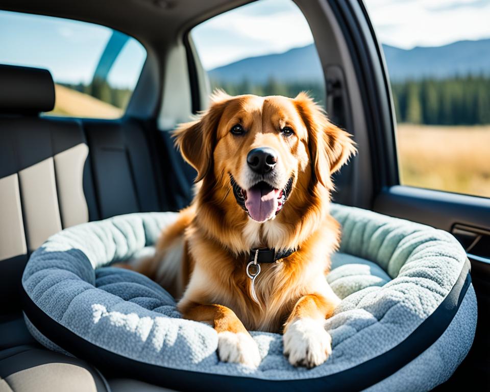 hundebett auto rücksitz große hunde