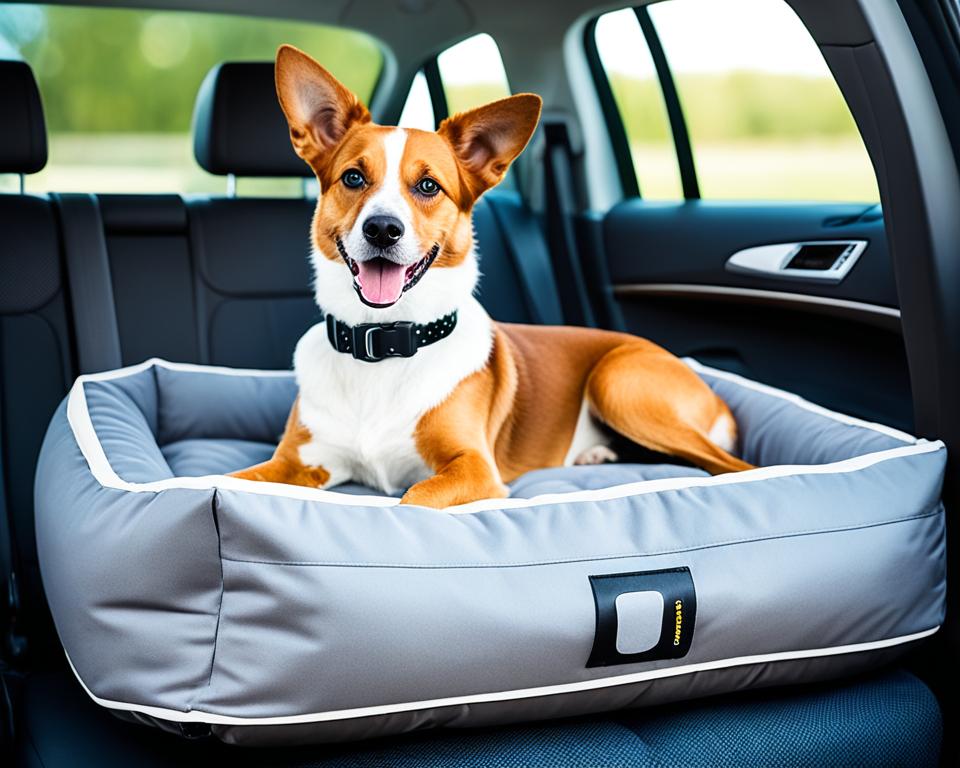 hundebett auto rücksitz isofix