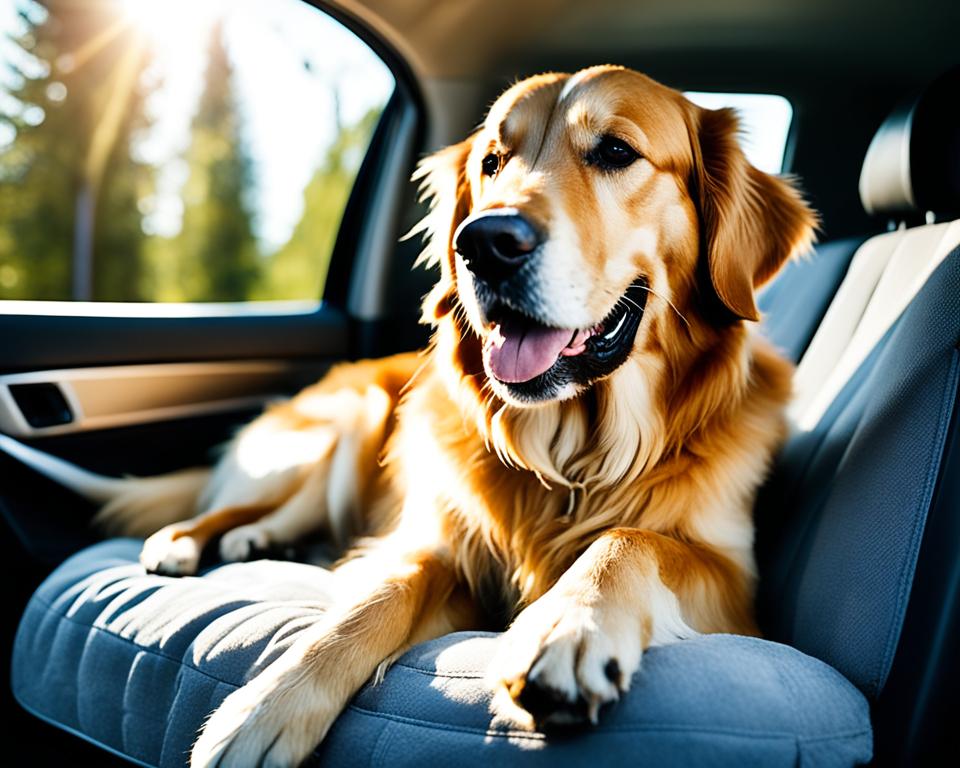 hundebett auto rücksitz