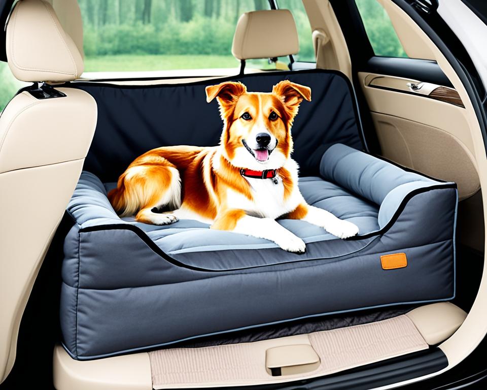 hundebett auto