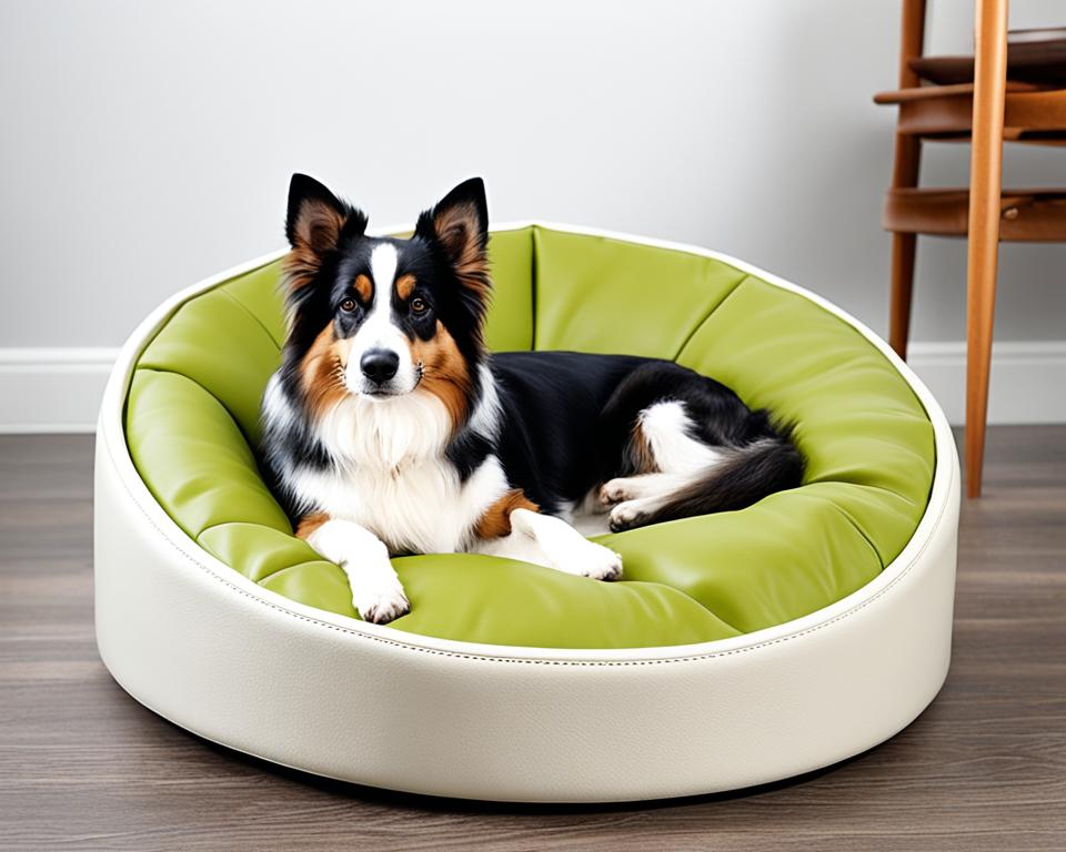 hundebett leder orthopädisch