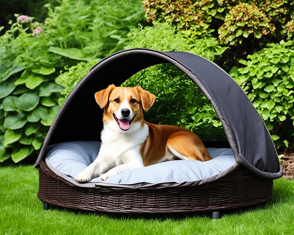 hundebett mit dach