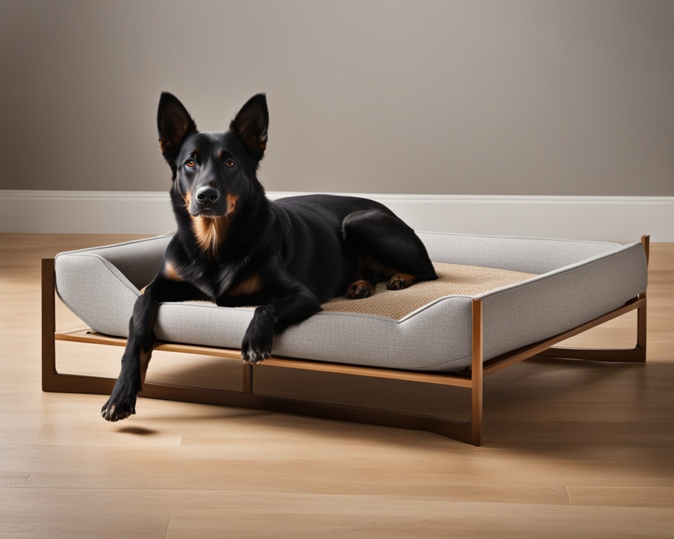 hundebett mit füssen design