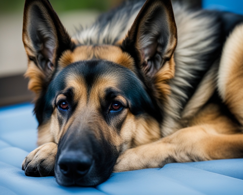 kühlendes Hundebett