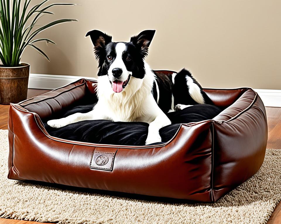 leder hundebett xxl