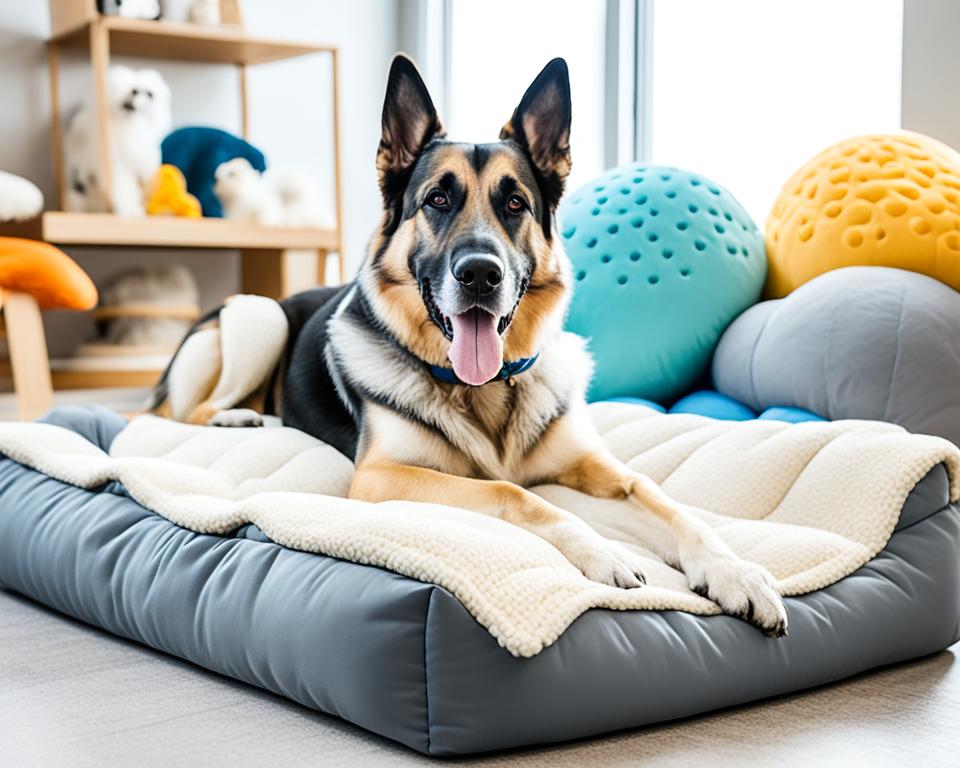 orthopädisches hundebett große hunde