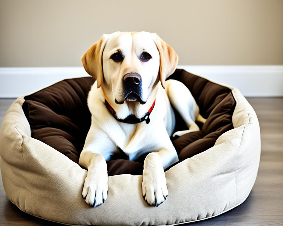 sicherheit hundebett labrador